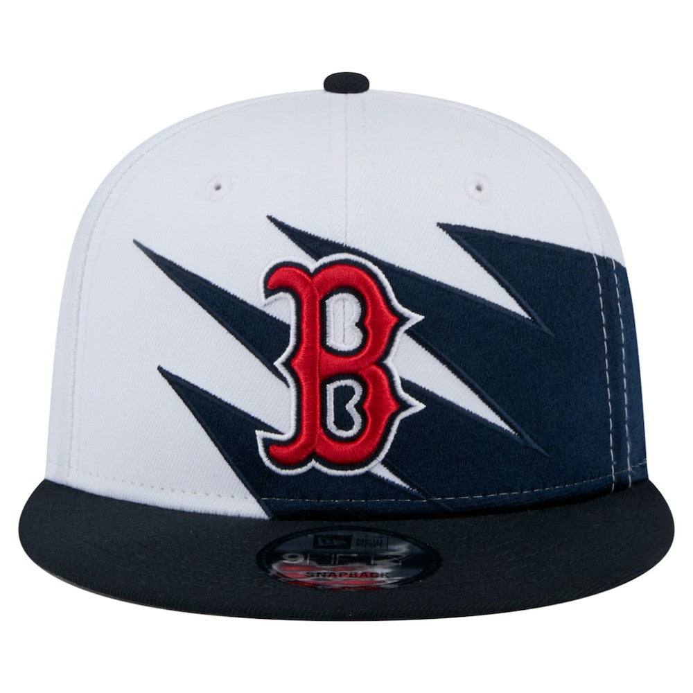 Boston Red Sox Jagged 9FIFTY Snapback Hat Navy/White