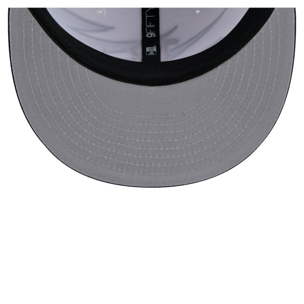 Boston Red Sox Jagged 9FIFTY Snapback Hat Navy/White