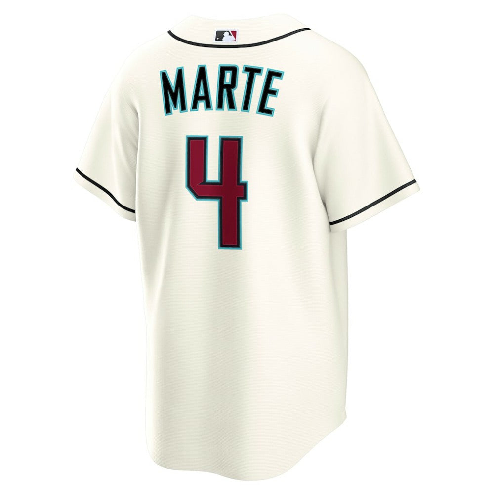 Ketel Marte Arizona Diamondbacks Home Replica Jersey Cream