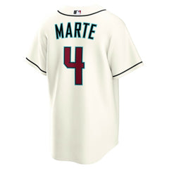 Ketel Marte Arizona Diamondbacks Home Replica Jersey Cream