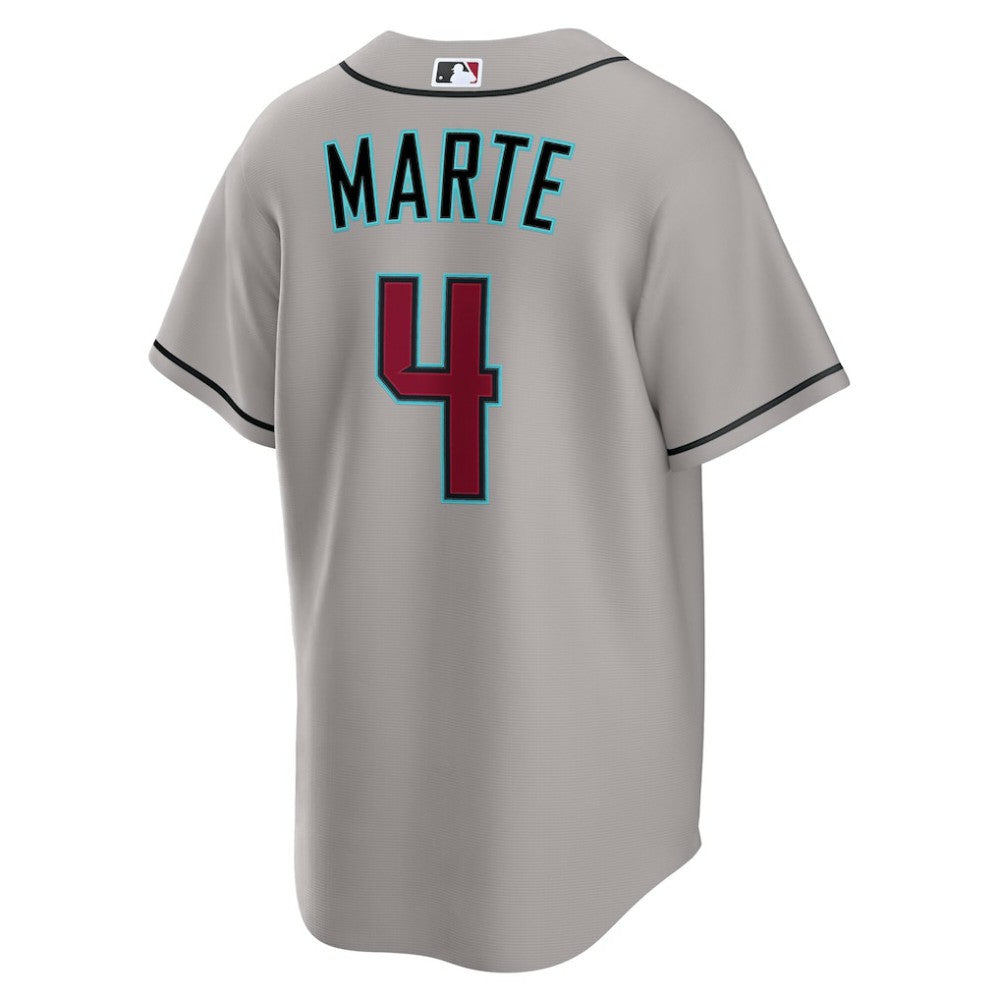 Ketel Marte Arizona Diamondbacks Road Replica Jersey Gray