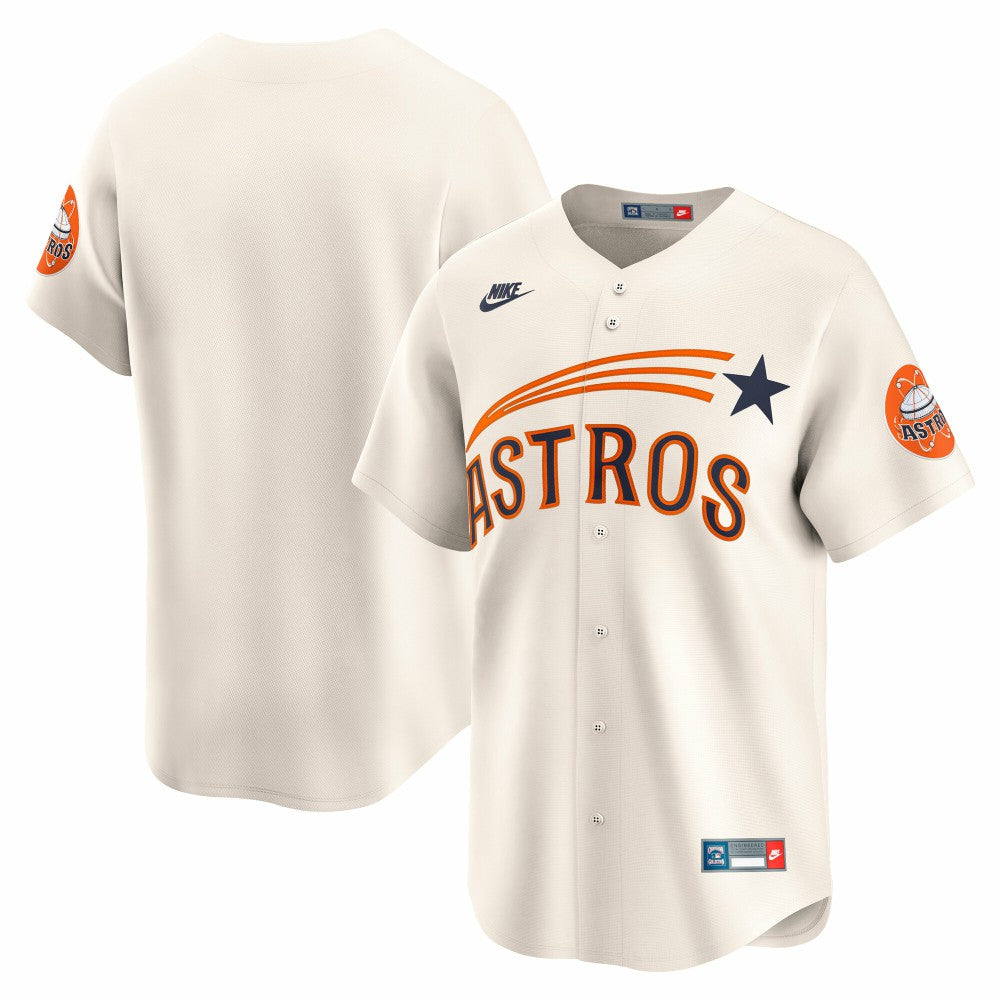 Houston Astros Cooperstown Collection Limited Jersey Cream