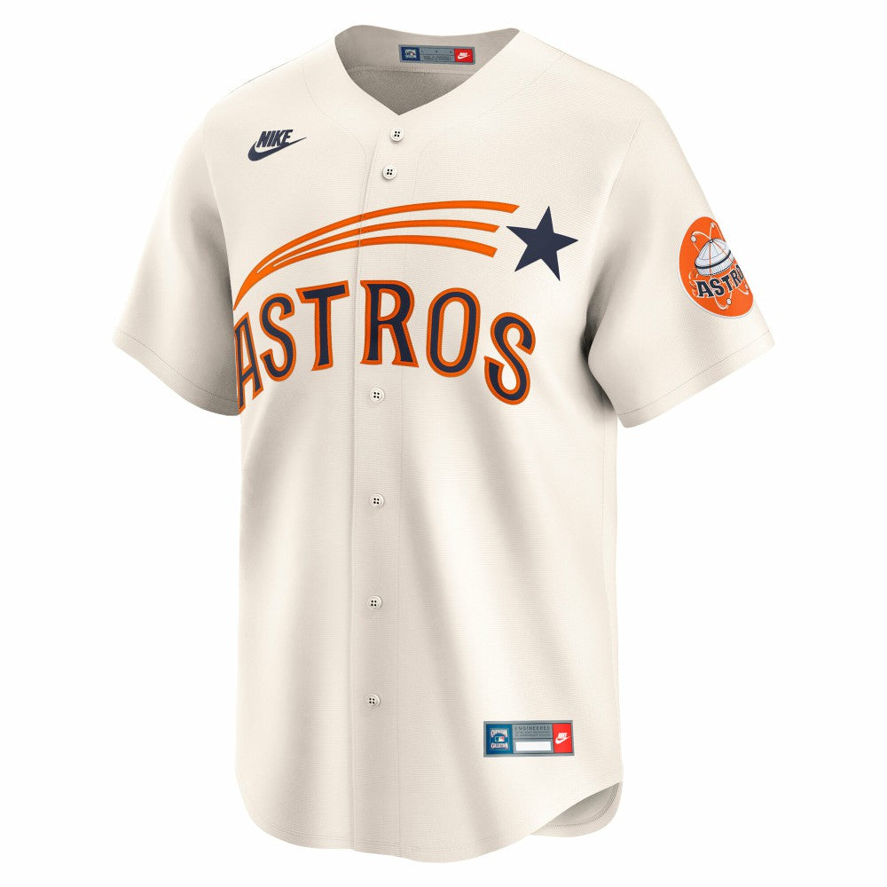 Houston Astros Cooperstown Collection Limited Jersey Cream