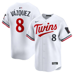 Christian Vázquez Minnesota Twins Home Limited Jersey White