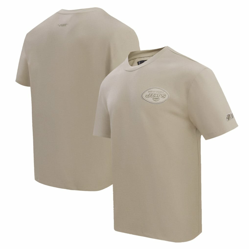 New York Jets Pro Standard Drop Shoulder T-Shirt - Tan for sale