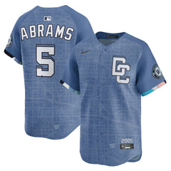 CJ Abrams Washington Nationals 2025 City Connect Limited Jersey Blue