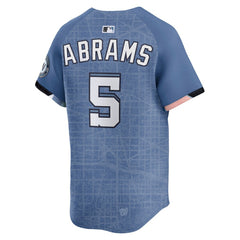 CJ Abrams Washington Nationals 2025 City Connect Limited Jersey Blue