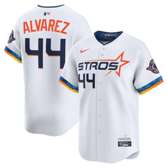 Yordan Alvarez Houston Astros 2025 City Connect Limited Player Jersey White
