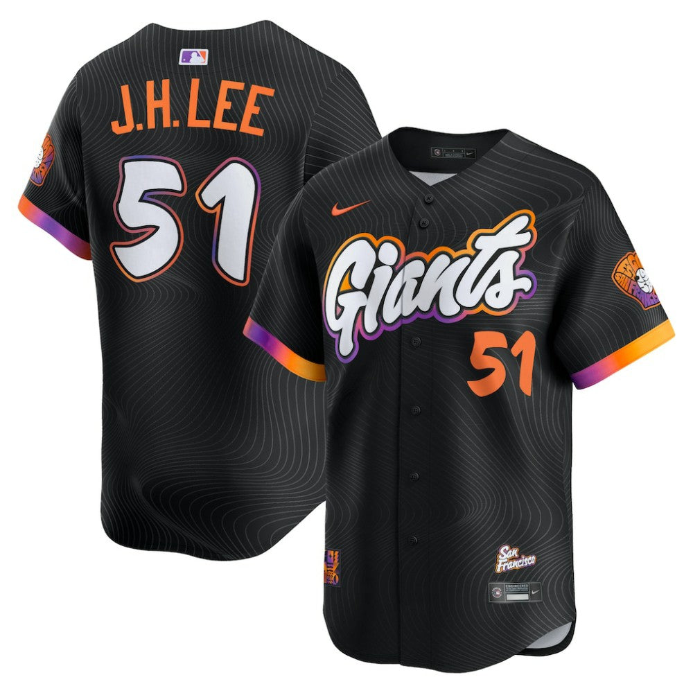 Jung Hoo Lee San Francisco Giants 2025 City Connect Limited Jersey Black