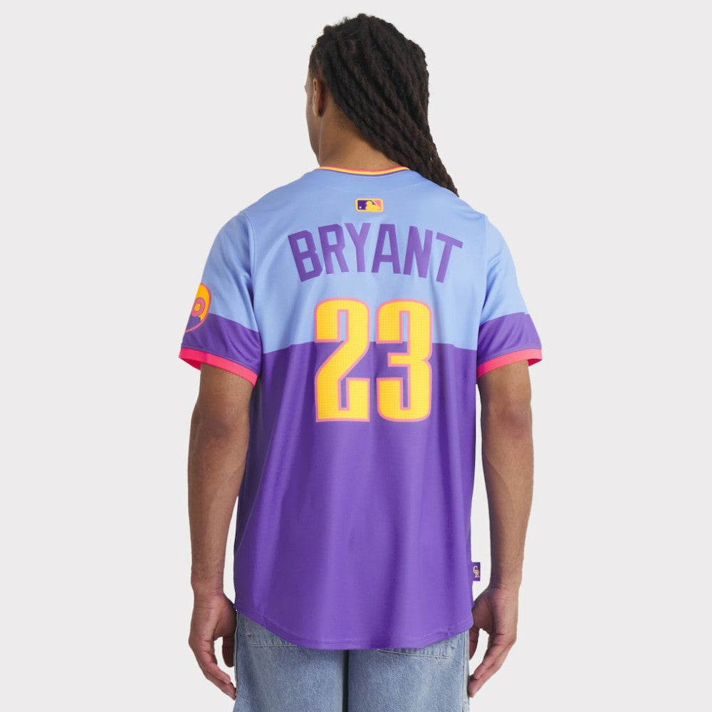 Kris Bryant Colorado Rockies 2025 City Connect Limited Player Jersey Purple/Light Blue