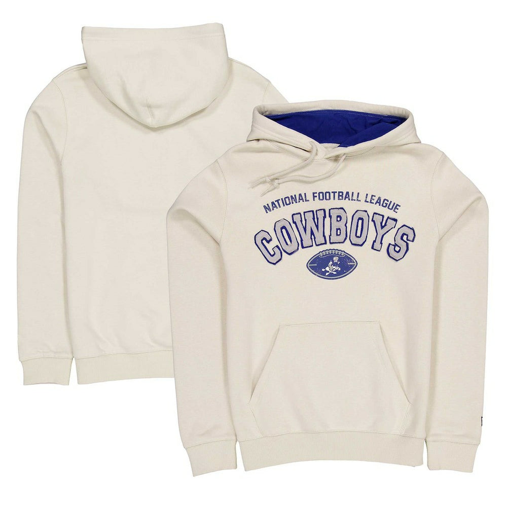 Dallas Cowboys New Era Historic Pullover Hoodie - Cream for sale