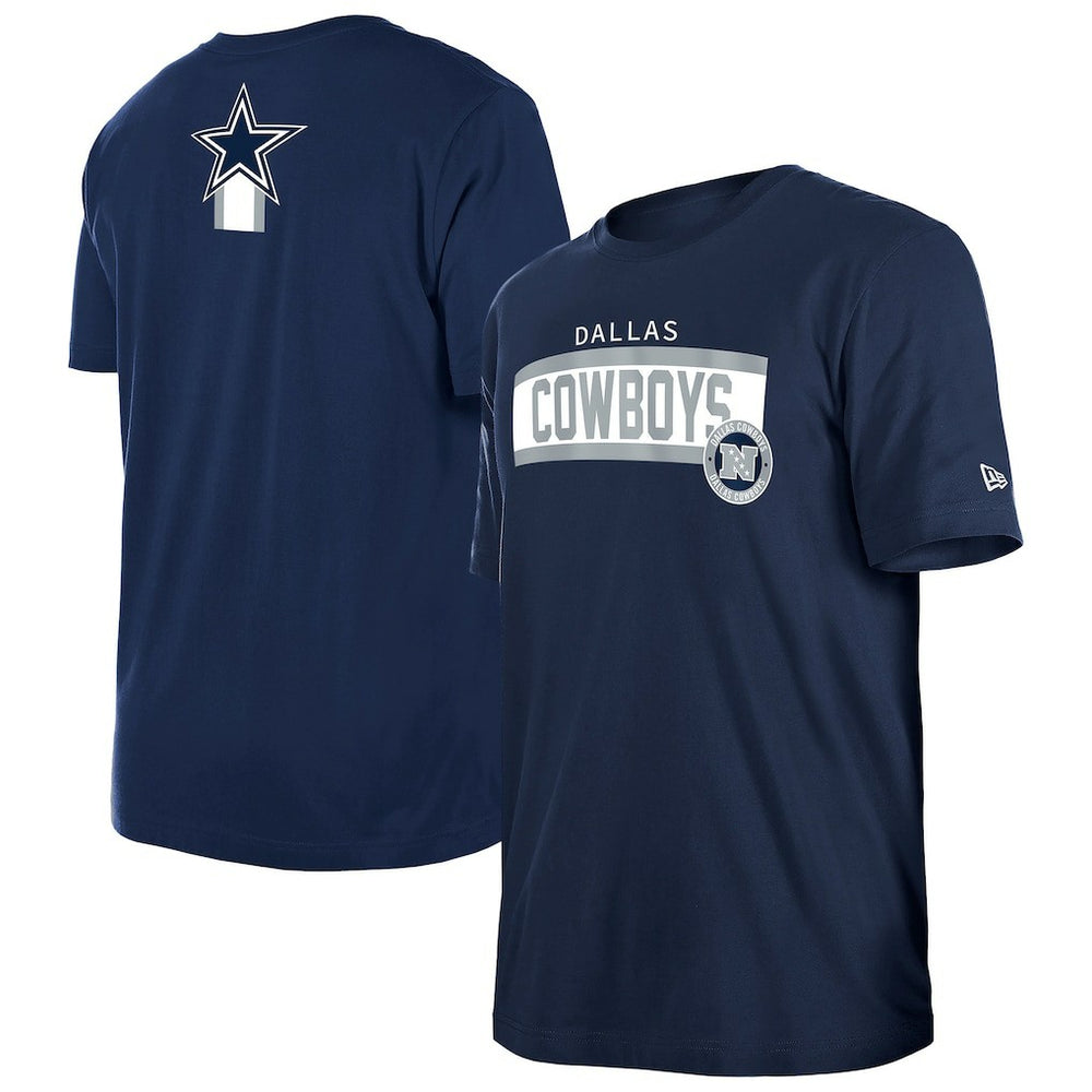 Dallas Cowboys New Era 3rd Down High Density Print T-Shirt - Navy discount