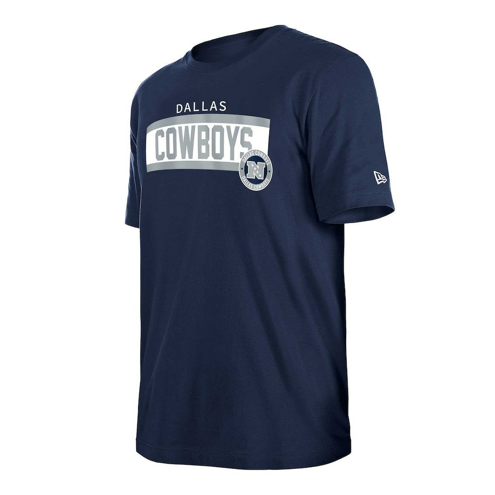 Dallas Cowboys New Era 3rd Down High Density Print T-Shirt - Navy discount