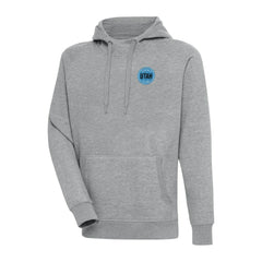Utah Mammoth Antigua Victory Pullover Hoodie - Heather Gray Hoodies
