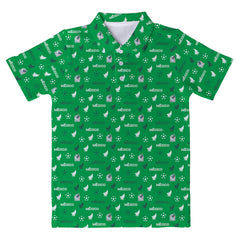 Mexico National Team Vive La Fete Toddler All-Over Print Polo for sale - Green