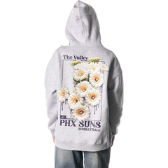 Phoenix Suns The Wild Collective Unisex Full-Zip Floral Hoodie - Heather Gray discount