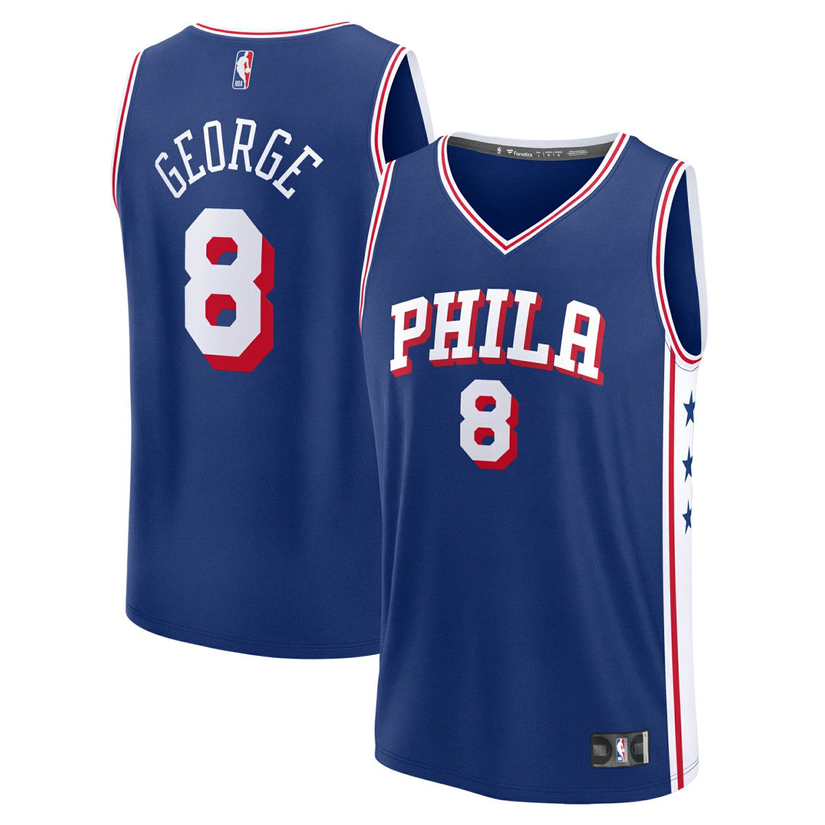 Paul George Philadelphia 76ers Youth Fast Break Replica Player Jersey - Icon Edition - Royal on sale