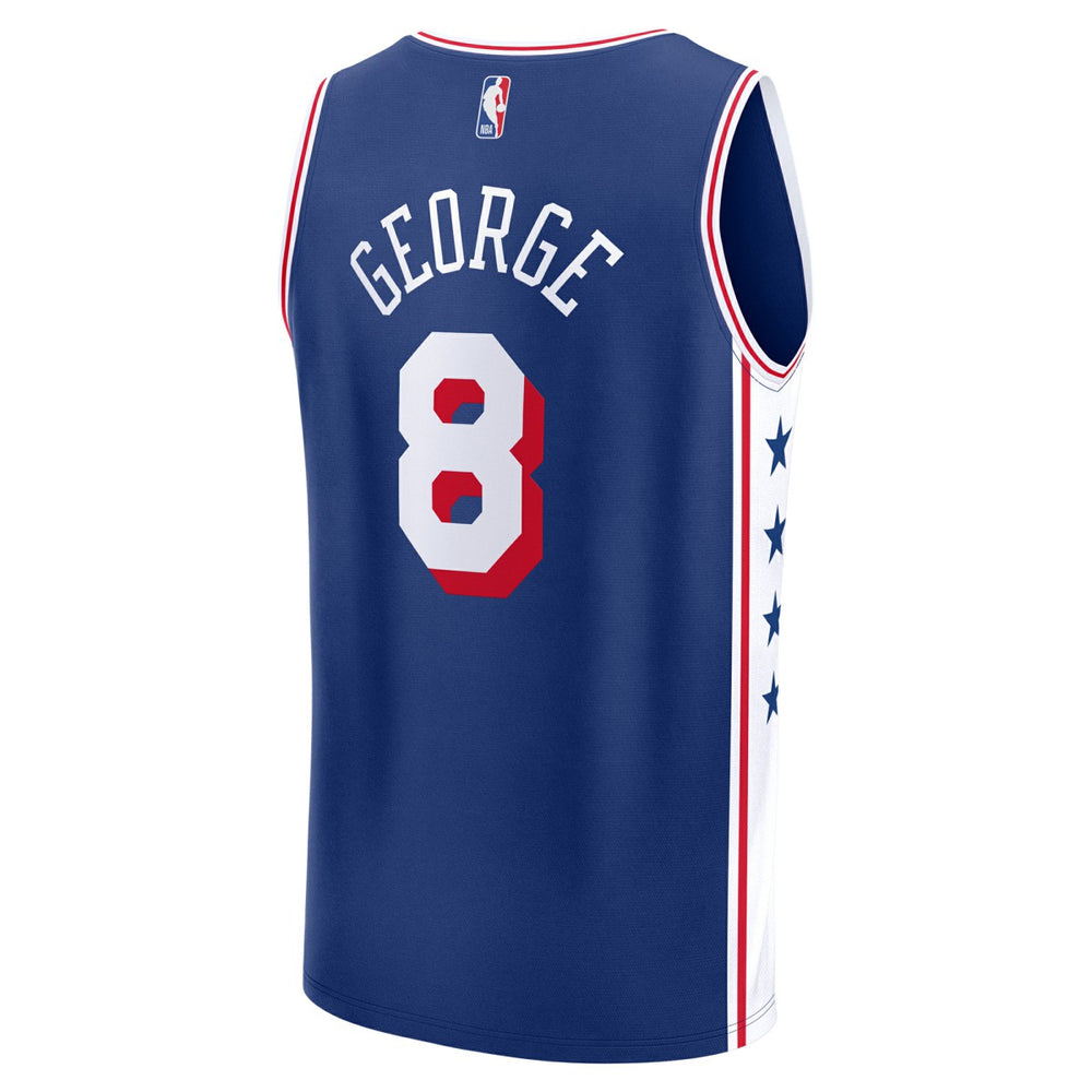 Paul George Philadelphia 76ers Youth Fast Break Replica Player Jersey - Icon Edition - Royal on sale