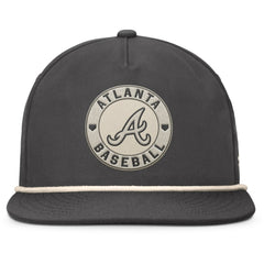 Atlanta Braves Closer Adjustable Hat Charcoal