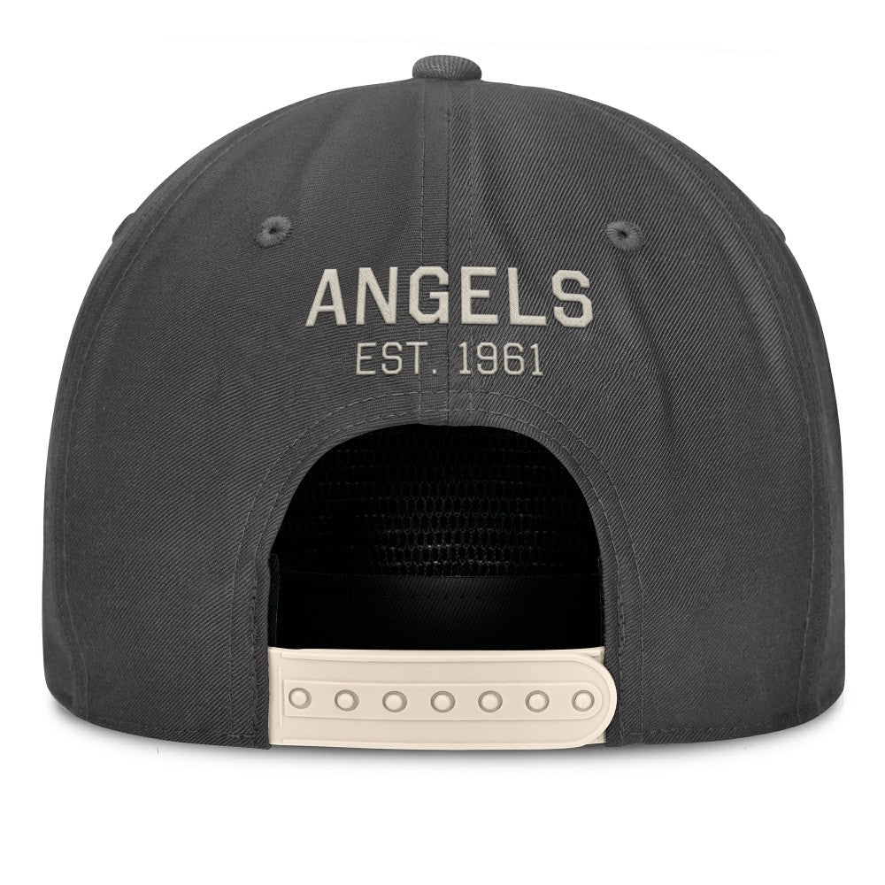 Los Angeles Angels Closer Adjustable Hat Charcoal