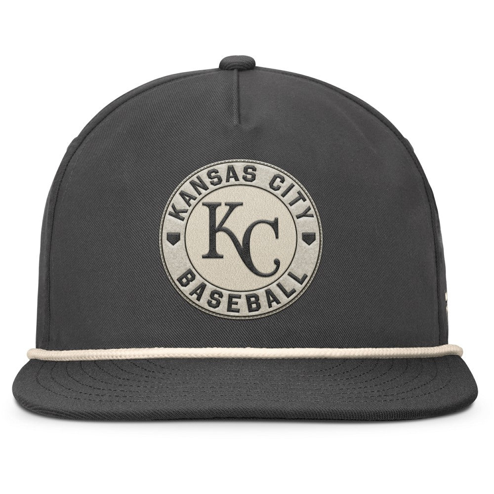Kansas City Royals Closer Adjustable Hat Charcoal