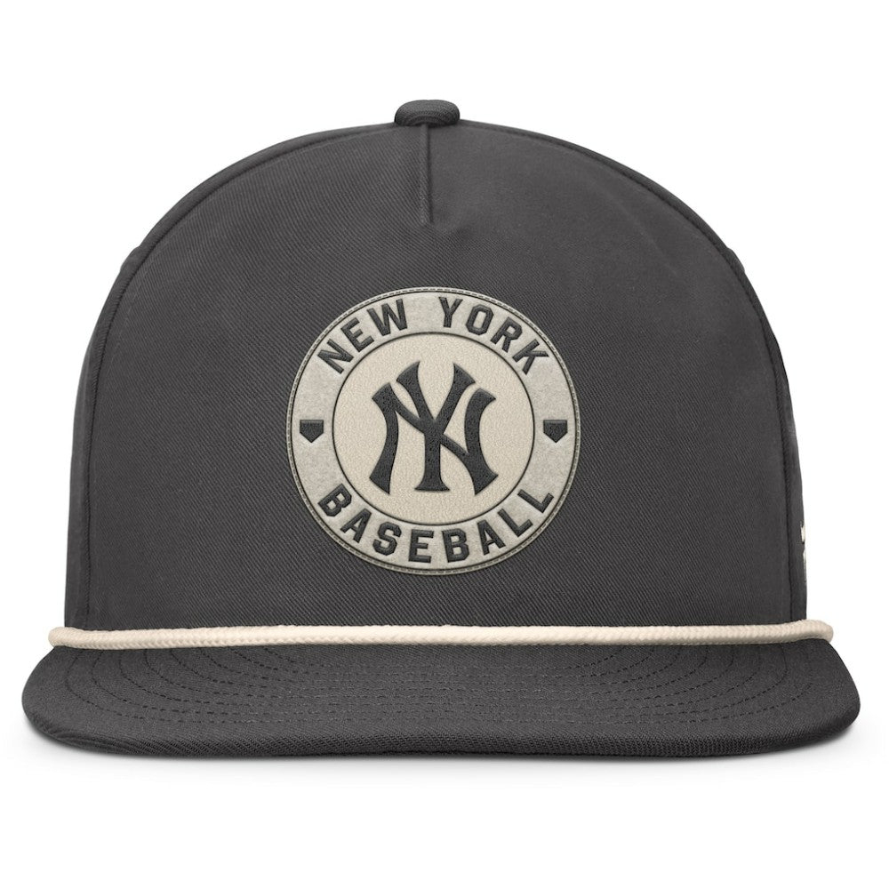 New York Yankees Closer Adjustable Hat Charcoal