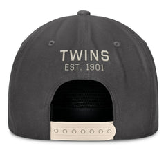 Minnesota Twins Closer Adjustable Hat Charcoal