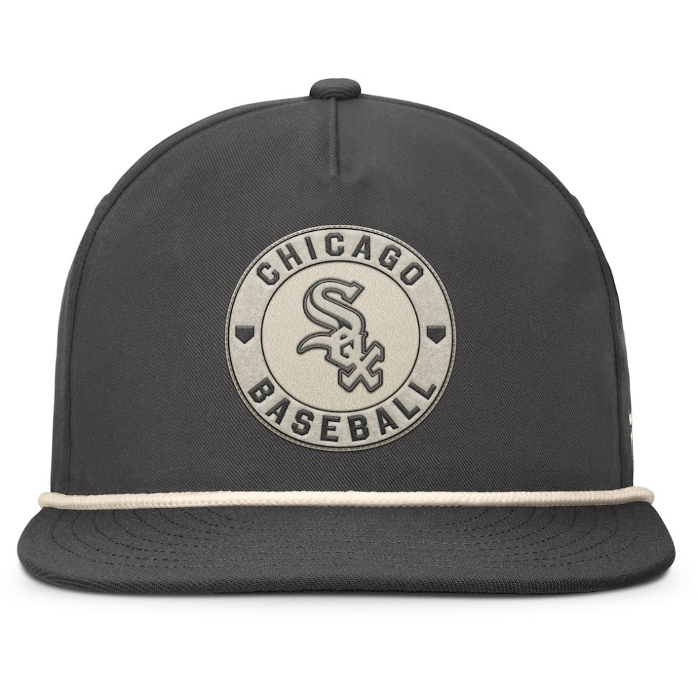 Chicago White Sox Closer Adjustable Hat Charcoal