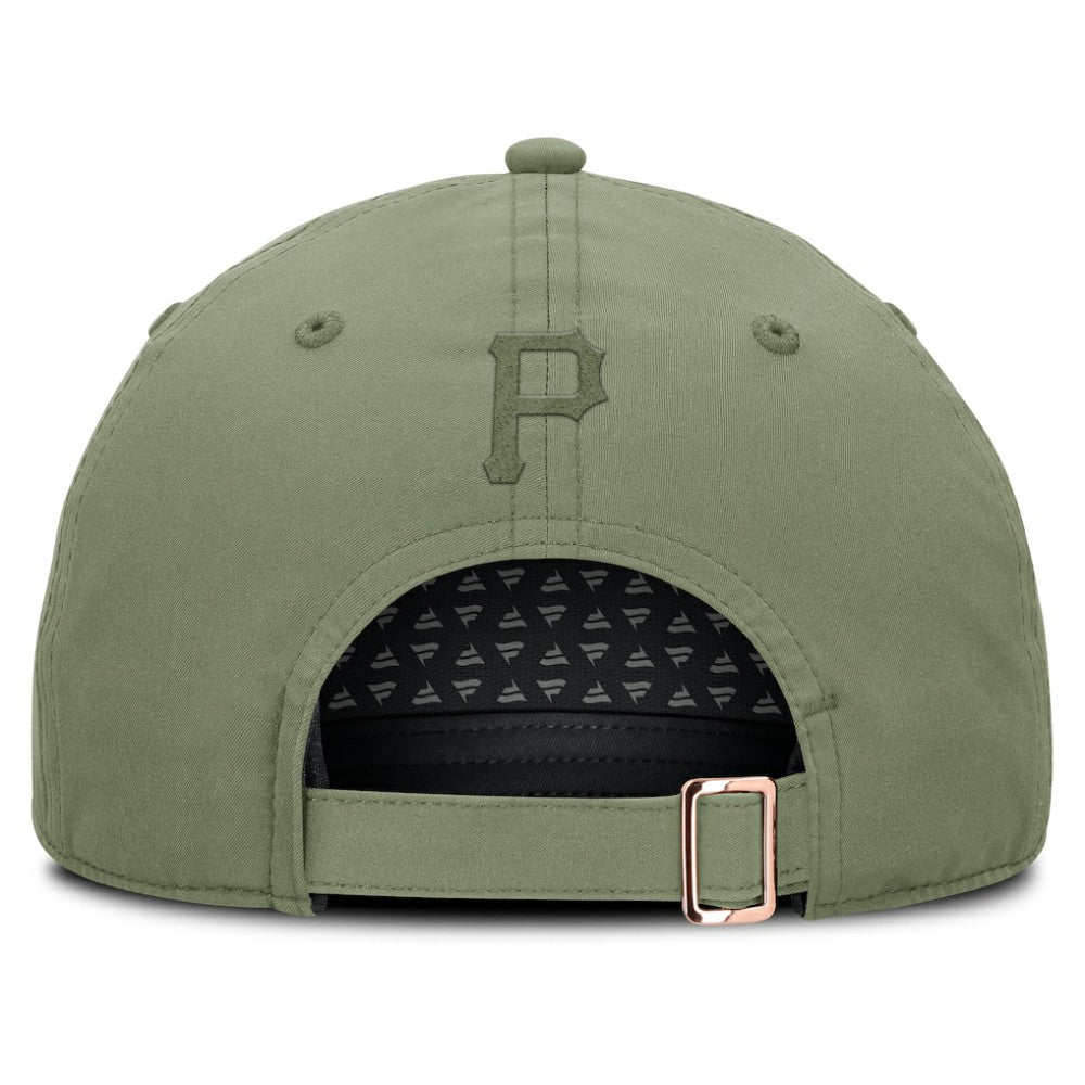Pittsburgh Pirates Women's Afterhours Adjustable Hat Olive