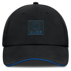 Chicago Cubs Level Up Driver Adjustable Hat Black