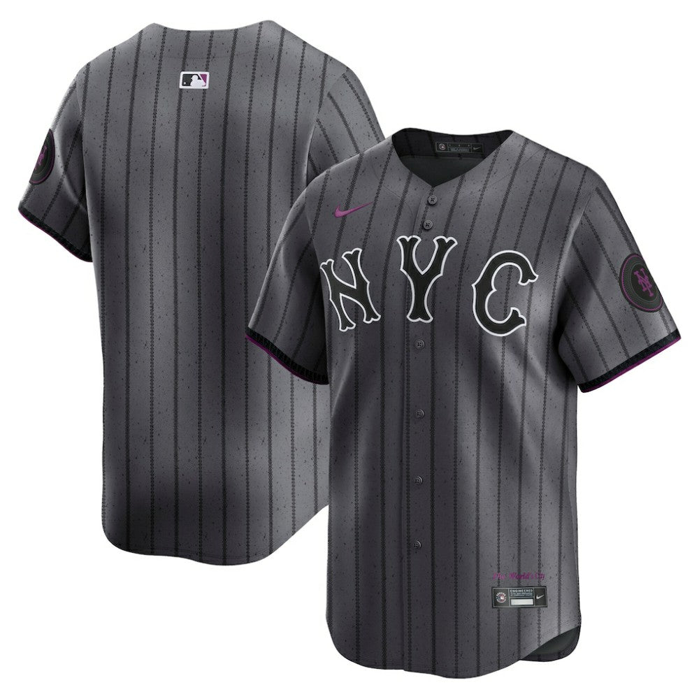 New York Mets City Connect Limited Jersey Gray