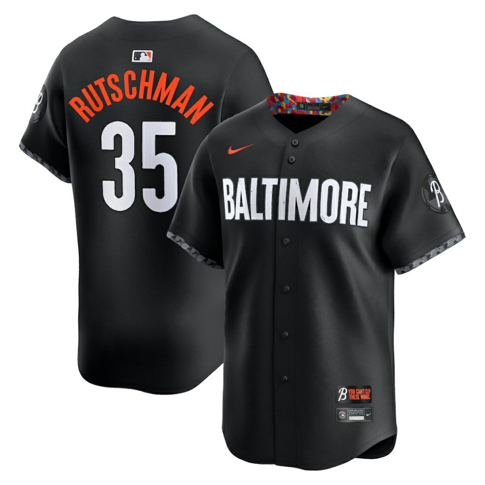 Adley Rutschman Baltimore Orioles City Connect Limited Jersey Black