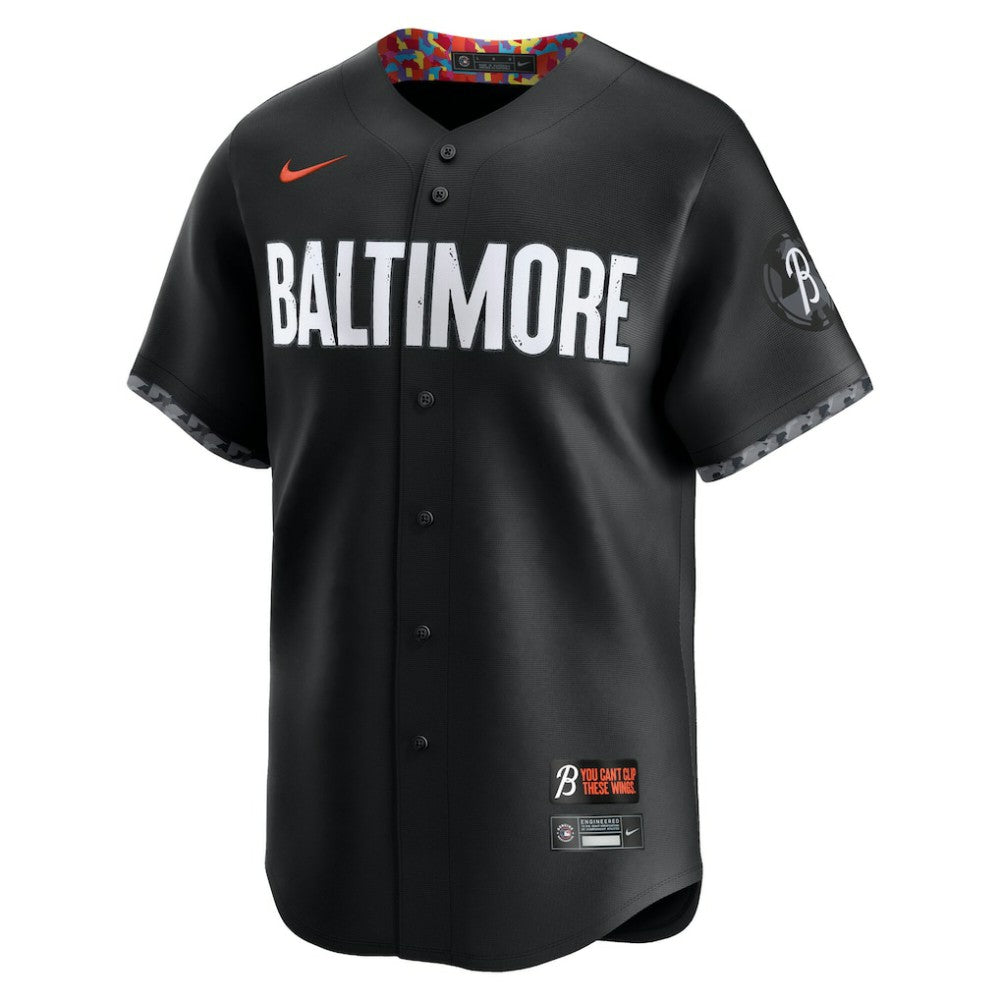 Adley Rutschman Baltimore Orioles City Connect Limited Jersey Black