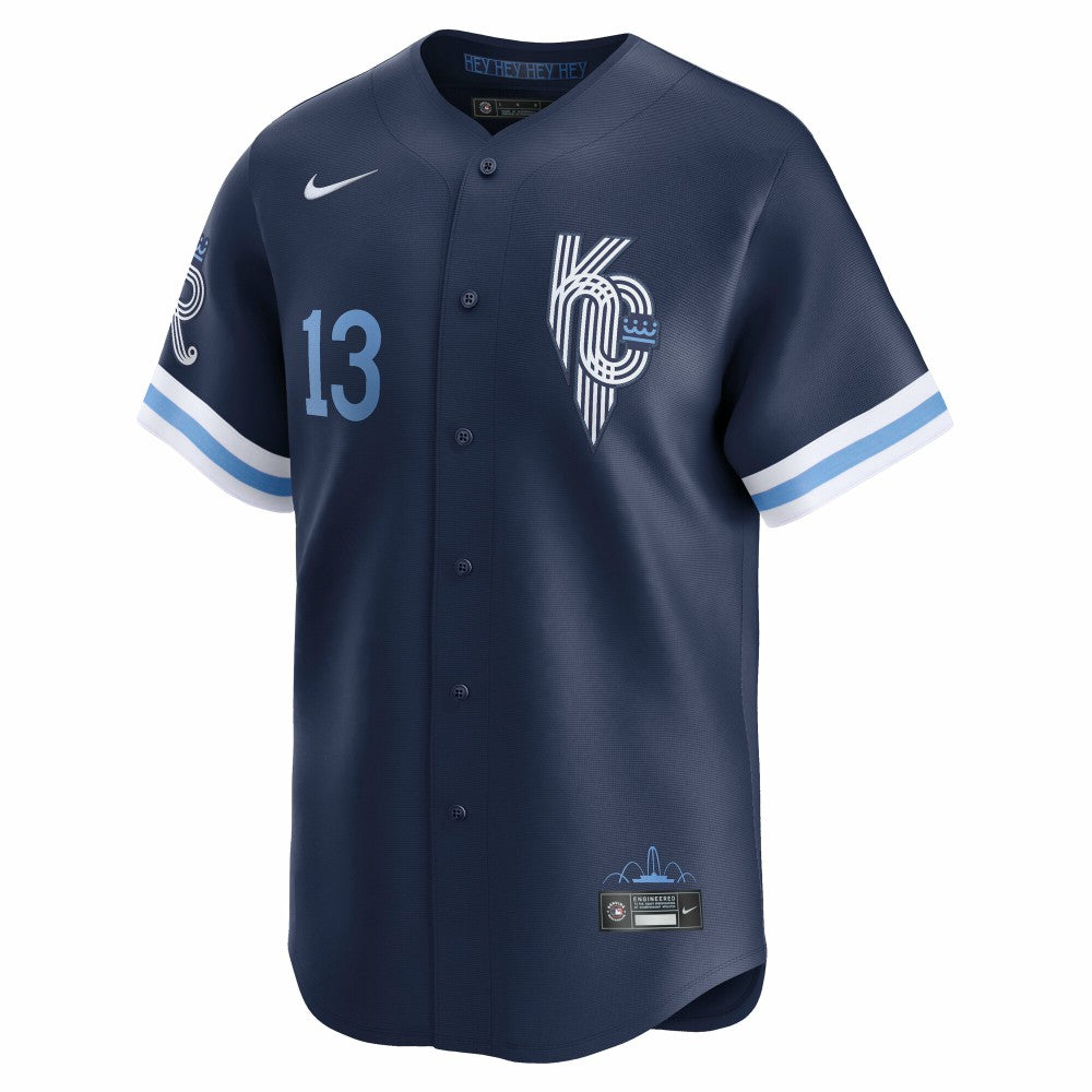 Salvador Perez Kansas City Royals City Connect Limited Jersey Navy