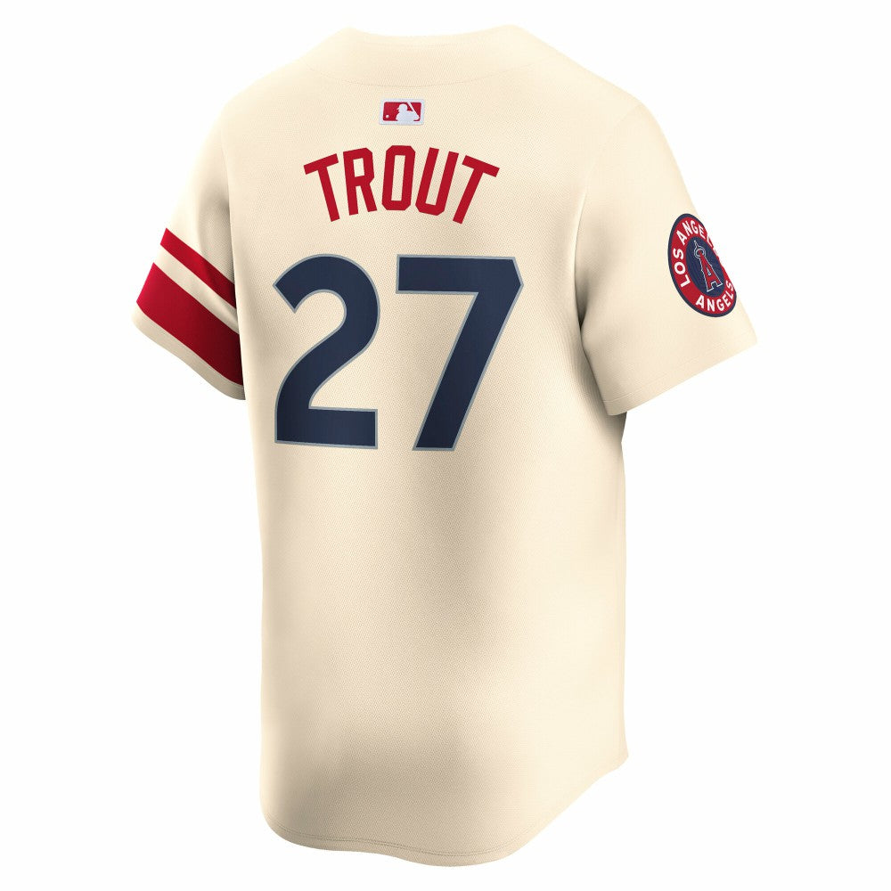 Mike Trout Los Angeles Angels City Connect Limited Jersey Natural