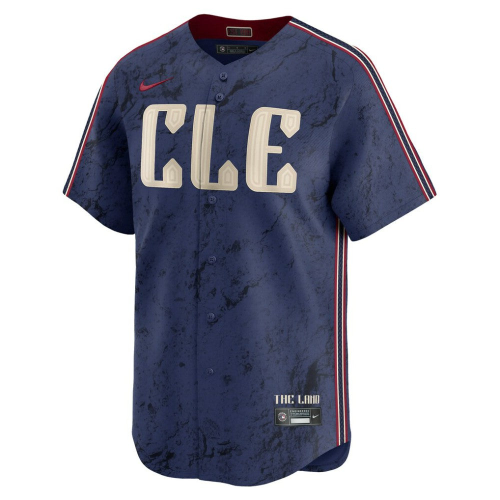 José Ramírez Cleveland Guardians City Connect Limited Player Jersey Navy