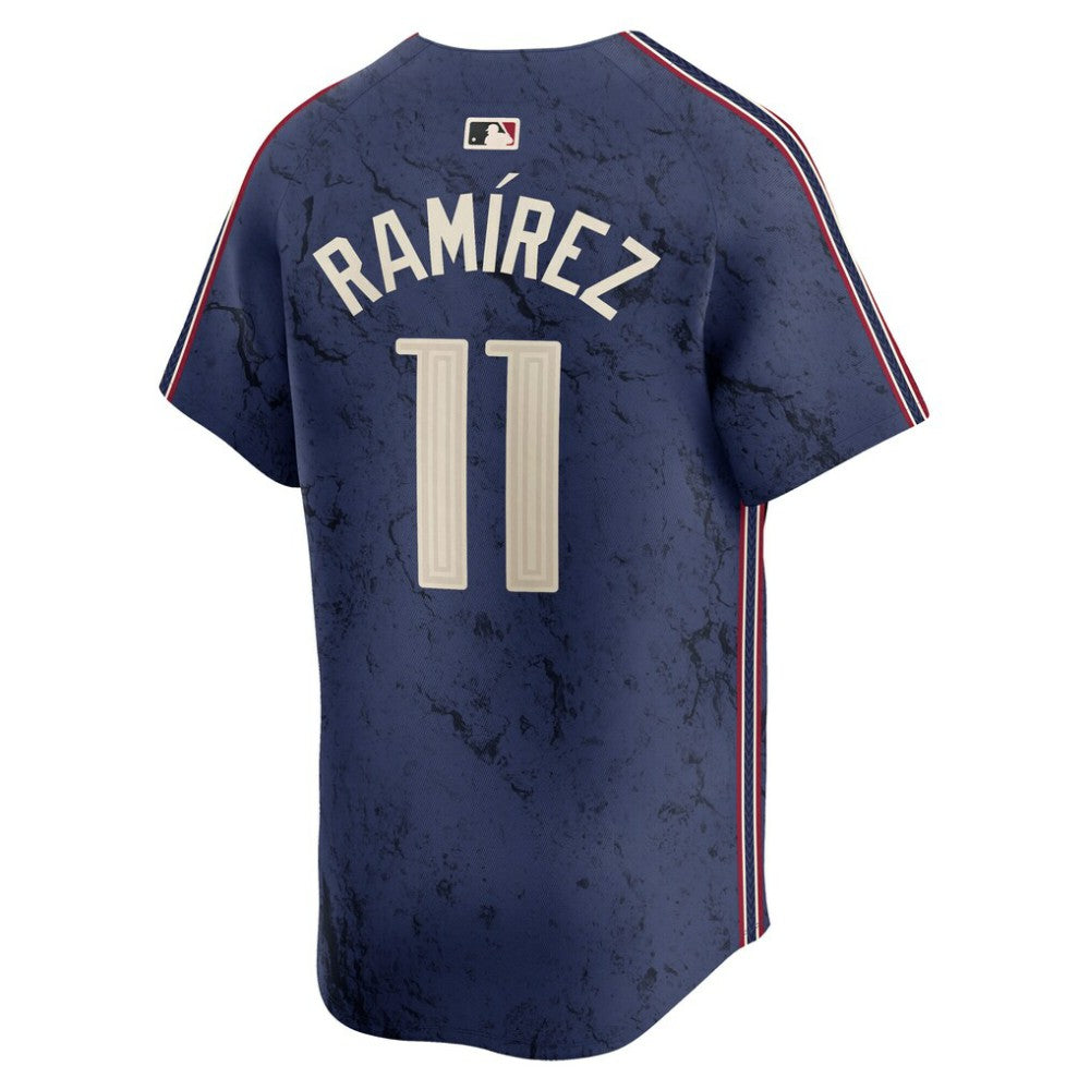 José Ramírez Cleveland Guardians City Connect Limited Player Jersey Navy