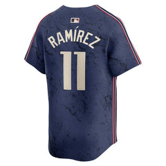 José Ramírez Cleveland Guardians City Connect Limited Player Jersey Navy