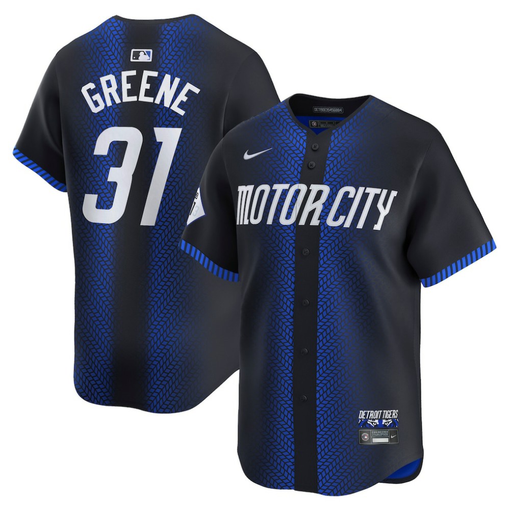 Riley Greene Detroit Tigers City Connect Limited Jersey Navy