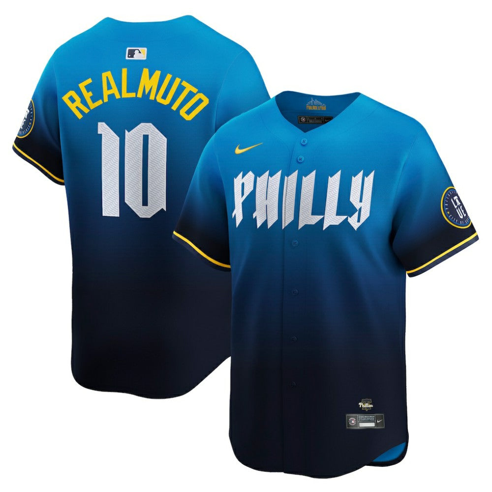 J.T. Realmuto Philadelphia Phillies City Connect Limited Jersey Navy