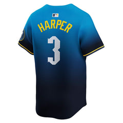Bryce Harper Philadelphia Phillies City Connect Limited Jersey Blue