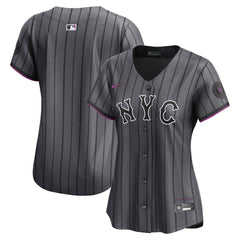 New York Mets Women's City Connect Limited Jersey Gray