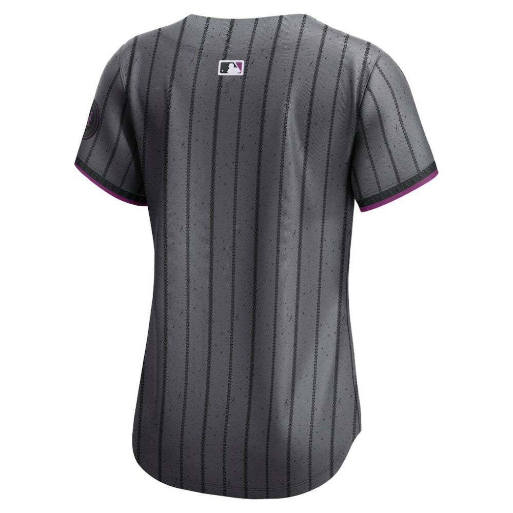 New York Mets Women's City Connect Limited Jersey Gray