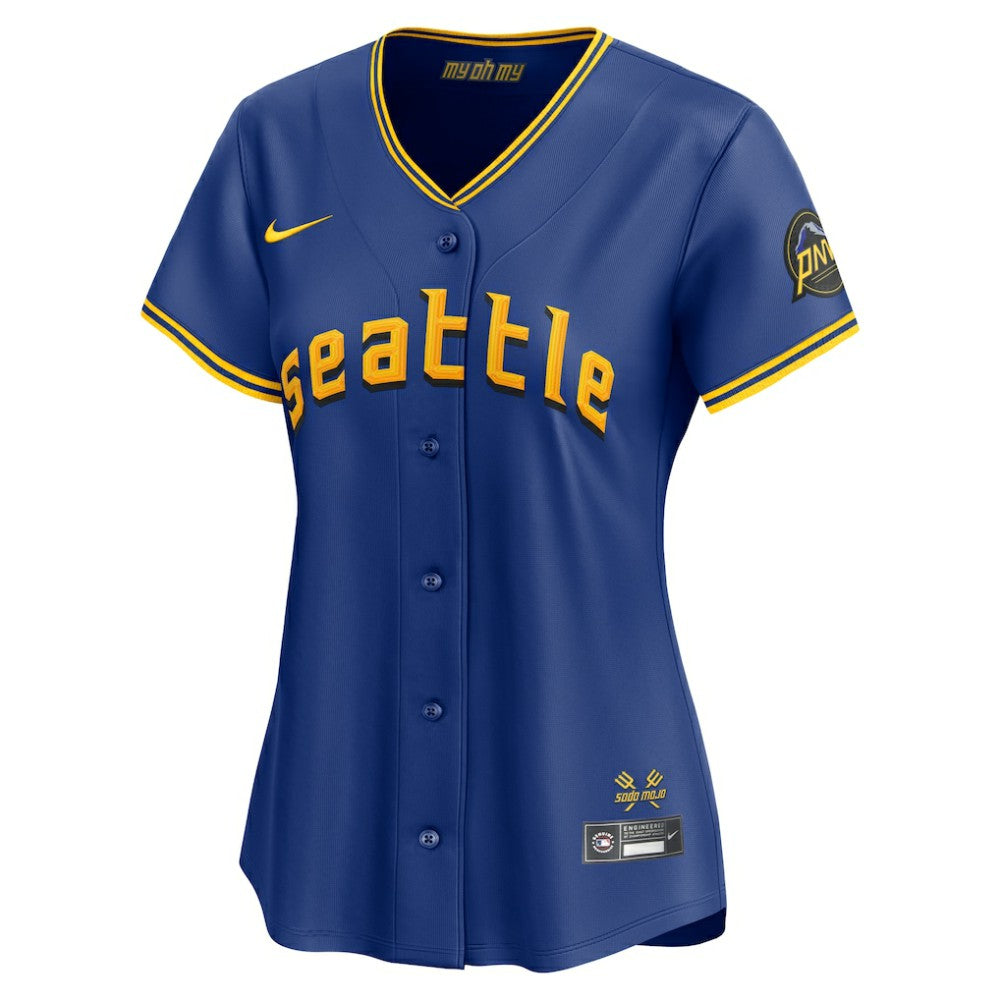 Seattle Mariners Women's City Connect Limited Jersey Royal