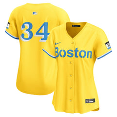David Ortiz Boston Red Sox Women's City Connect Limited Jersey Gold
