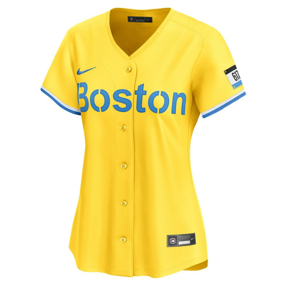 David Ortiz Boston Red Sox Women's City Connect Limited Jersey Gold