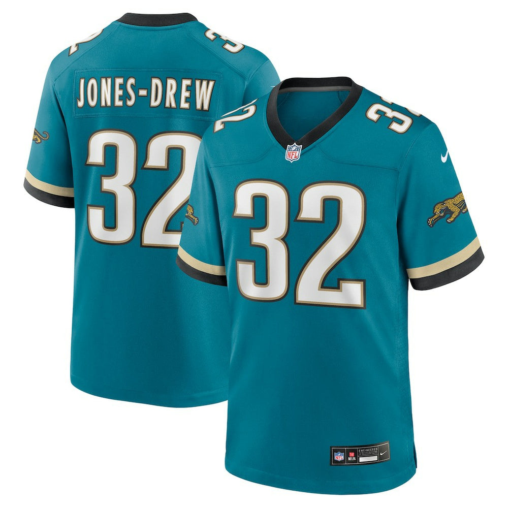 Maurice Jones-Drew Jacksonville Jaguars Retired Player Alternate Game Jersey - Teal outlet