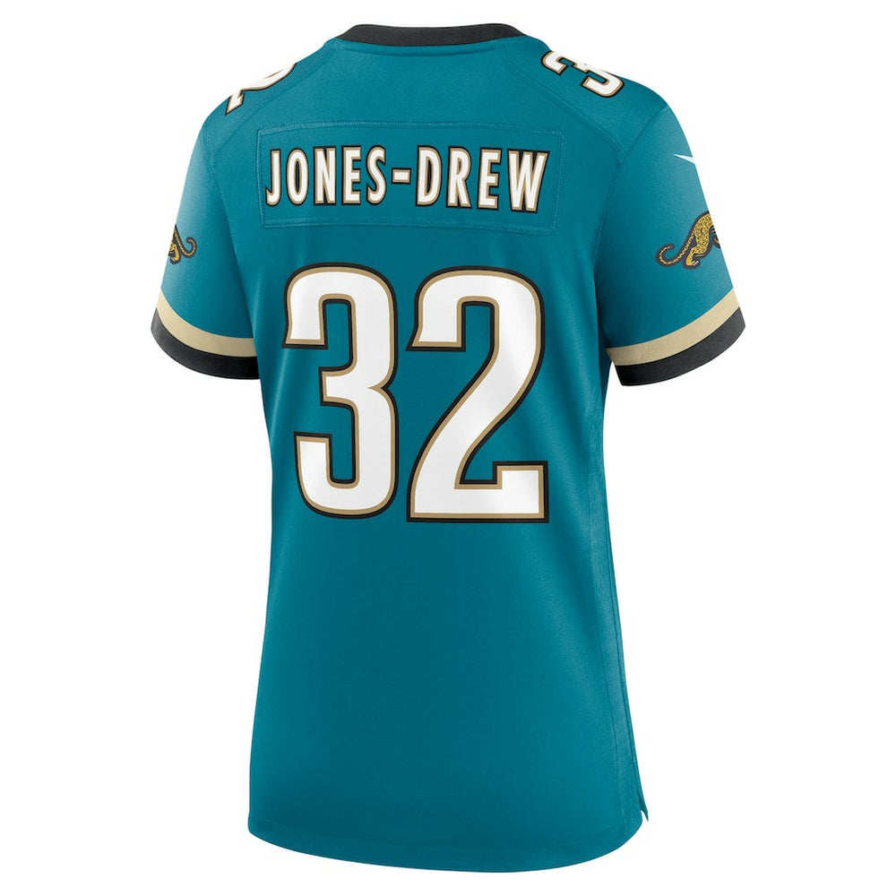 Maurice Jones-Drew Jacksonville Jaguars Women's Prowler Throwback Retired Player Game Jersey - Teal cheap