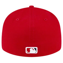 Los Angeles Angels Game Authentic Collection On-Field Low Profile 59FIFTY Fitted Hat Red