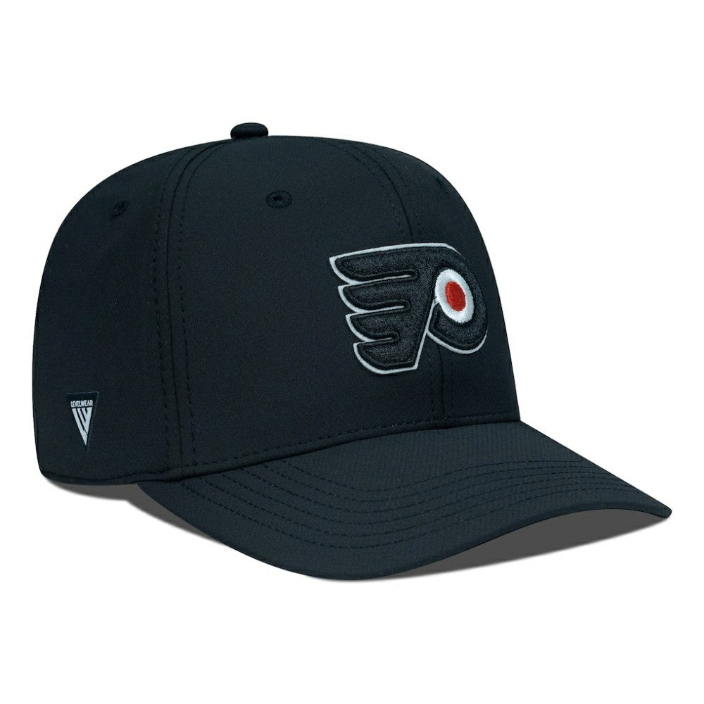 Philadelphia Flyers Levelwear Rise Flex Hat - Black Hats